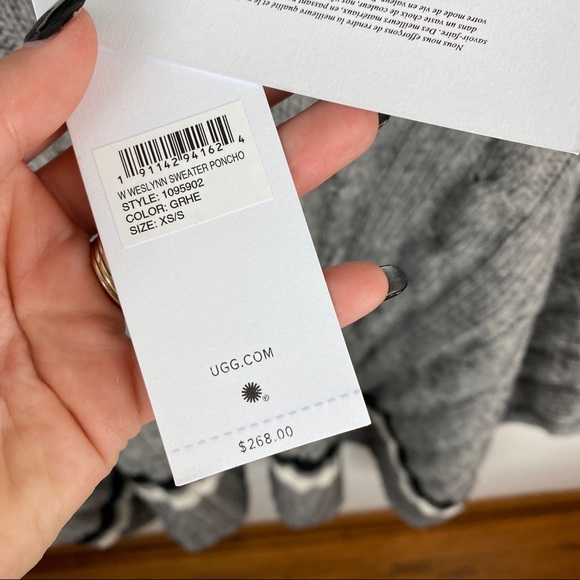 UGG Weslynn Poncho Sweater - Picture 3 of 8